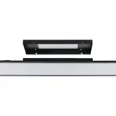 Eglo connect Salobrena-Z LED-taklampe, 120x30 cm, svart