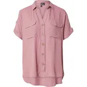 Vero Moda Bumpy Kortarmet Skjorte