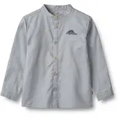 Wheat Skjorte Embroidery Willum Cloudy Sky (116 / 6 år)