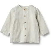 Wheat Skjorte - Shelby - Summer Blue Stripe - - 1 år (80) - Skjorte