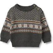 Wheat Baby Knit Pullover Julius Raven (68 / 6 mnd)