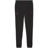 Puma AC Milan FtblEssentials Pants Youth, Clothing, Black/Red, 15-16Y