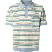 Pepe Jeans Preston Stripes Kortermet Poloskjorte