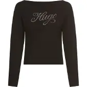 HUGO Dastja 10269541 Blue Collegegenser