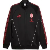 Puma AC Milan KING Anthem Jacket Men, Clothing, Black/Red, M