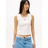 Tommy Hilfiger Dw0dw21369 Ermeløs Topp