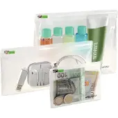 Leitz Complete Traveller - Dokumentmappe med glidelås - blank (en pakke 3)