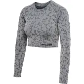 Hummel Pi Crop Seamless Langarmet T-skjorte