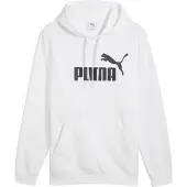 Puma Essentials No. 1 Logo Hoodie Men, Clothing, White, 4XL