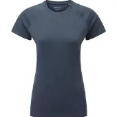 Montane F Dart T-Shirt, dame, blå