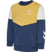 Hummel Collegegenser - HmlGlad nå - Ochre/Sargasso Sea - - 56 - Collegegenser