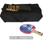 Sporti France Racketsett (bag + 20 Racketer) Shooter