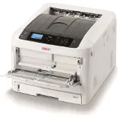 OKI C824dn - Skriver - farge - Dupleks - LED - A3 - 1200 x 600 dpi - inntil 26 spm (mono) / inntil 26 spm (farge) - kapasitet: 400 ark - USB 2.0, Gigabit LAN, USB 2.0 vert