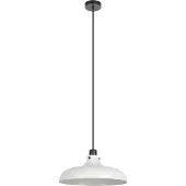 Eglo Matlock hengelampe, Ø 38 cm, grå/svart, stål
