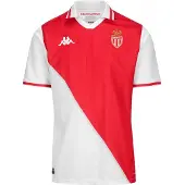 Kappa As Monaco Kombat 24/25 Hjem Kortarmet T-skjorte
