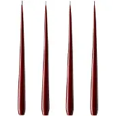 Fyrklövern ester & erik lys 32 cm 4-pk, Wine 44 lakk