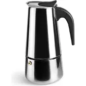 Jamon Express Inox Moka Kaffetrakter Italiensk 10 Kopper