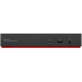 Lenovo ThinkPad Universal Thunderbolt 4 Smart Dock - Dokkingstasjon - Thunderbolt 4 - HDMI, 2 x DP, Thunderbolt - 1GbE - 135 watt - Campus - Europa...