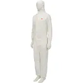 3M 4545, Hvit, L, Voksen, Unisex, Glidelås, Front