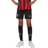 Puma AC Milan 25/26 Shorts Youth, Clothing, Black/Red, 15-16Y