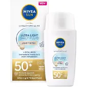 Nivea Sun Daily Fluid Light Tinted SPF 50+ 40 ml