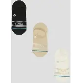 Stance Basic 3 Pack No Show Socks mønster