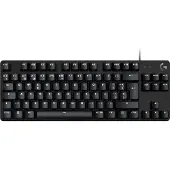 Logitech G G413 TKL SE - Tastatur - TKL - bakgrunnsbelyst - USB - QWERTY - Spansk - tastsvitsj: Tactile - svart