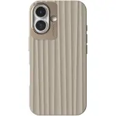 Nudient iPhone 16 Bold-deksel - MagSafe-kompatibel - linbeige