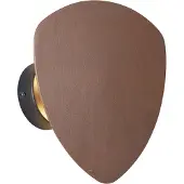 QAZQA Design vegglampe bronse organisk 20 cm 2 lys - Pulley