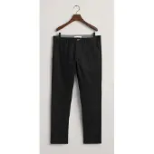 Gant for man. 1505220 Chinos slim fit Tech Prep trousers black (33/34), Casual, Cotton
