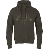 Swedteam Ultra Hoodie med glidelås Herre Grønn XS