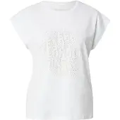 Pepe Jeans for woman. PL506111 White AZA T-shirt (S), Casual, Cotton, Short sleeve