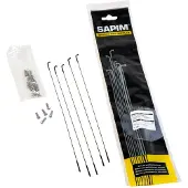 Sapim Cx-ray Inox J-bend Eiker 4 Enheter