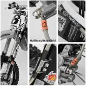 Moto-Master Kawasaki 212011 Bremseslange Foran