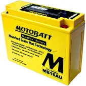 Motobatt Mb16au 12v 20.5ah Agm-batteri