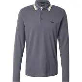 BOSS Plisy 10266738 Green Langermet Poloskjorte