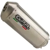 Gpr Exhaust Systems Satinox Honda Cbf 600 S Ie 07-12 Cat Homologert Slip On Lyddemper