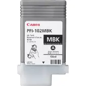 Canon PFI-102 MBK - 130 ml - matt svart - original - blekkbeholder - for imagePROGRAF iPF510, iPF610, iPF650, iPF655, iPF750, iPF755, iPF760, iPF765, LP17, LP24
