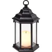 24hShop Batteridrevet lykt med skumringsrelé og klassisk design