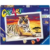 Ravensburger BRIO 11220193 CreArt - Majestic Tiger