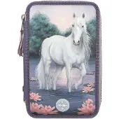 Miss Melody Triple Pencil Case Searoses LED
