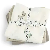 Done by Deer Stoffklutene - 3-pack - 70x70 cm - Tulipan Sand - - OneSize - Gulpeklut