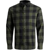 Jack & Jones Gingham Twill Skjorte Med Lange Ermer
