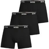 BOSS Boksershorts Power 3-Pack 001 Svart Størrelse
