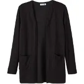 Name it Cardigan - Noos - Strikk - NkfVicti - Svart - - 13-14 år (158-164) - Cardigan