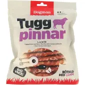 Dogman Tyggepinner med Lam 25-Pakning (313g)