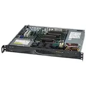 Supermicro SC512 F-350B1 - Kabinett - Server (Rack) - Svart