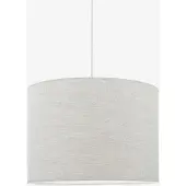 PR Home hengelampe Sara, lys beige, Ø 35 cm, lintekstil