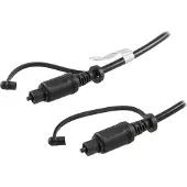 Deltaco Digital fiberkabel audio, Toslink-Toslink, 2m