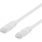 Deltaco U/UTP Cat6 patchkabel, LSZH, 20m, hvit
